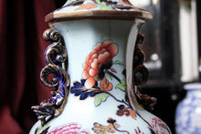 Load image into Gallery viewer, Large Chinese Famille Rose Style Lidded Vase - Republican Period