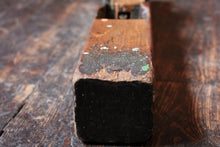 Load image into Gallery viewer, Antique Wooden Jack Plane – 24” Hand Tool with Shaped Handle & Iron Blade