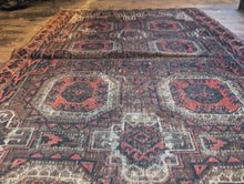 Load image into Gallery viewer, 32" x 58" Antique Nomadic Ersari Wool Rug - 148cm x 81cm