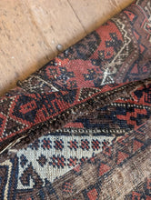 Load image into Gallery viewer, 32" x 58" Antique Nomadic Ersari Wool Rug - 148cm x 81cm