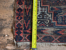 Load image into Gallery viewer, 32" x 58" Antique Nomadic Ersari Wool Rug - 148cm x 81cm
