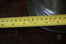 Load image into Gallery viewer, Antique Ship's Capstan Pewter Inkwell