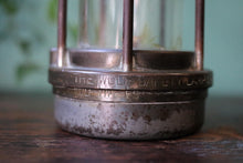 Load image into Gallery viewer, Vintage Brass Miners Safety Lamp - The Wolf Type FS