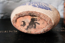 Load image into Gallery viewer, Pair of Crackle Glaze Blue & White Vases with Monks – 20th Century