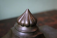 Load image into Gallery viewer, Antique Just Anderson D4 Bronze Inkwell with Finial Lid | Early 20th.C Art Deco