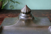 Load image into Gallery viewer, Antique Just Anderson D4 Bronze Inkwell with Finial Lid | Early 20th.C Art Deco