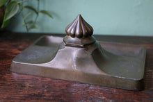 Load image into Gallery viewer, Antique Just Anderson D4 Bronze Inkwell with Finial Lid | Early 20th.C Art Deco