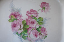 Load image into Gallery viewer, Vintage Empire Ware Ceramic Rose Tray / Platter – England C.1930s