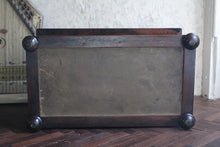 Load image into Gallery viewer, Georgian Regency Rosewood Tea Caddy