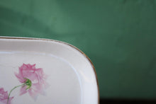 Load image into Gallery viewer, Vintage Empire Ware Ceramic Rose Tray / Platter – England C.1930s