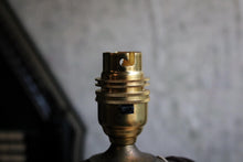Load image into Gallery viewer, Antique Chinese Oil Lamp Base Converted to Table Lamp