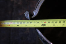 Load image into Gallery viewer, 19th Century Hand-Forged Brass Cauldron with Riveted Handle