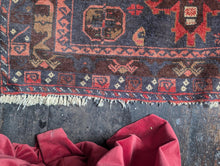 Load image into Gallery viewer, Antique Caucasian Tribal Wool Rug | 3'7" x 6'2"