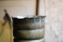 Load image into Gallery viewer, Twisted Trench Art Shell Case Vase – WWI Era