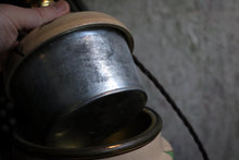 Load image into Gallery viewer, Antique Chinese Oil Lamp Base Converted to Table Lamp
