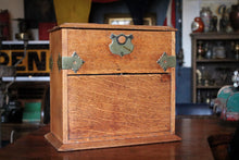 Load image into Gallery viewer, Early 20th.C Arts & Crafts Oak Smokers Cabinet