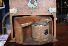 Load image into Gallery viewer, Early 20th.C Arts & Crafts Oak Smokers Cabinet