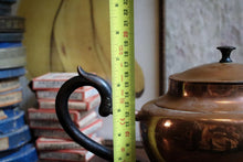 Load image into Gallery viewer, Large Early 20th.C Copper Teapot with Curved Handle