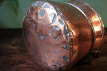 Load image into Gallery viewer, Early 20th Century Hand-Forged Copper Cooking Pot / Plant Pot