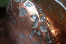 Load image into Gallery viewer, Early 20th Century Hand-Forged Copper Cooking Pot / Plant Pot