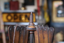 Load image into Gallery viewer, Antique Wooden Swift Yarn Winder on Stand