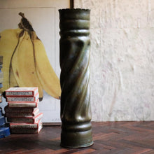 Load image into Gallery viewer, Twisted Trench Art Shell Case Vase – WWI Era