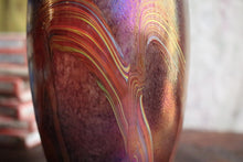 Load image into Gallery viewer, Hand-Painted 19th.C Porcelain Dresden Urn Vase with Figural Mask Handles