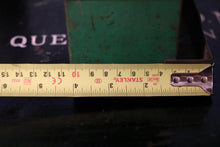 Load image into Gallery viewer, Vintage Red Metal Shoe Cleaning Box – Industrial Wall-Mount Holder with Compartments