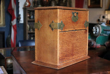 Load image into Gallery viewer, Early 20th.C Arts & Crafts Oak Smokers Cabinet