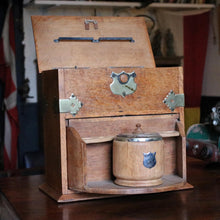 Load image into Gallery viewer, Early 20th.C Arts & Crafts Oak Smokers Cabinet