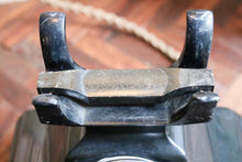 Load image into Gallery viewer, Vintage Black Bakelite Pyramid Rotary Telephone - Mid Century British Desk Phone
