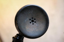 Load image into Gallery viewer, Antique C.1900 Black Jydsk Hand Crank Telephone