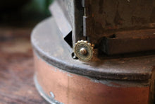 Load image into Gallery viewer, Antique BRIMI Copper & Steel Railway Lamp – Early 20th Century