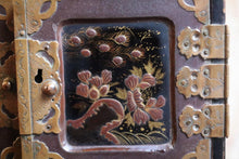 Load image into Gallery viewer, Antique Japanese Lacquer Miniature Jewellery Cabinet - Meiji period (1868-1912)