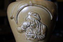 Load image into Gallery viewer, Victorian Salt Glazes Stoneware ‘snuff-taker’ Tobacco Storage Jar, c.1880–1910