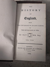 Load image into Gallery viewer, The History of England by David Hume, Esq. (10 Volumes, 1809–1810, C. Corrall, London)