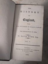 Load image into Gallery viewer, The History of England by David Hume, Esq. (10 Volumes, 1809–1810, C. Corrall, London)