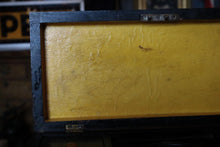 Load image into Gallery viewer, Antique Georgian Ebonised Tea Caddy with Lion Mask Handles – 19th Century Black Wooden Tea Box