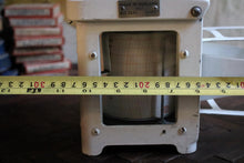 Load image into Gallery viewer, Mid-Century British Thermograph Chart Recorder — Remote-Bulb Sensor, White Enamel — 16.5 × 30 × 13.5 cm