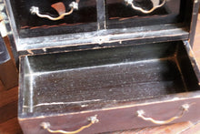 Load image into Gallery viewer, Antique Japanese Lacquer Miniature Jewellery Cabinet - Meiji period (1868-1912)