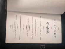 Load image into Gallery viewer, The History of England from the Revolution in 1688 to the Death of George II by T. Smollett, M.D. (6 Volumes, 1810)