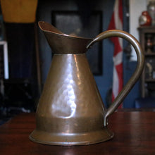 Load image into Gallery viewer, Arts & Crafts Hammered Copper Ewer Jug – 30 cm
