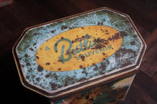 Load image into Gallery viewer, Mid-Century Holiday Montage Biscuit Tin - Butlins - English Seaside, Lido & Circus Scenes