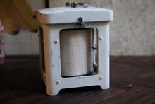 Load image into Gallery viewer, Mid-Century British Thermograph Chart Recorder — Remote-Bulb Sensor, White Enamel — 16.5 × 30 × 13.5 cm