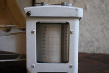 Load image into Gallery viewer, Mid-Century British Thermograph Chart Recorder — Remote-Bulb Sensor, White Enamel — 16.5 × 30 × 13.5 cm