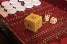 Load image into Gallery viewer, Victorian Book-Form Backgammon & Draughts Set — Faux “Two-Volume” Library Boards — Complete With Counters and Dice