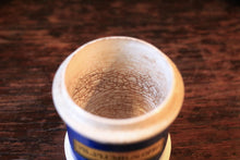 Load image into Gallery viewer, Antique Blue and White Apothecary Opium Jar – “Pil. Plumb.Cu Opio” – 19th Century Chemist Pot
