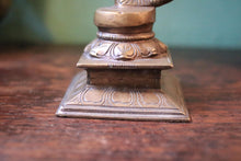 Load image into Gallery viewer, Early 20th.C Indian Bronze Naga Ganesha – Dancing Ganesha on Serpent Base, Lost-Wax Cast Hindu Deity Statue – 24.5 cm