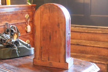 Load image into Gallery viewer, Early 20th-C East Asian Mantel Clock With Kanji Dial & Painted Tablet, 44 cm