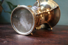 Load image into Gallery viewer, Archaistic Brass Gu-Form Mini Altar/Bud Vase With Peony Medallions - 13.5cm (5.3")